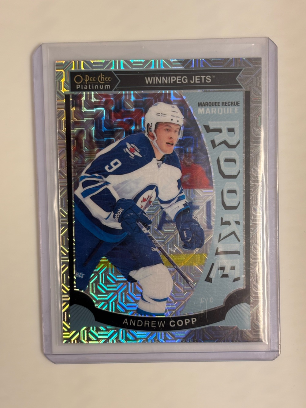 Andrew Copp 2015-16 O-Pee-Chee Platinum Traxx Marquee Rookie RC #M48 Jets